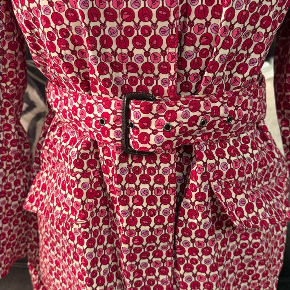 GAP Pink and Cream Patterned Jacket - Picture 2 of 7